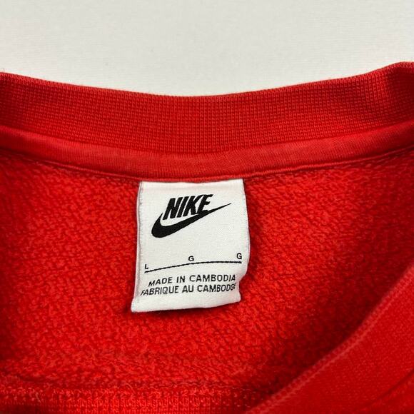 Red Nike Sweatshirt - Picture 4 of 6